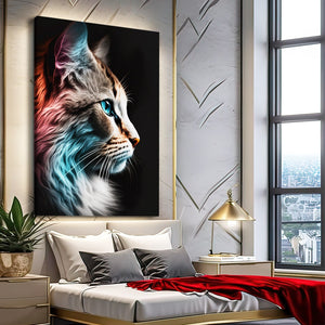 Cat Bathroom Wall Art | MusaArtGallery™