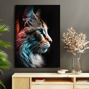 Cat Bathroom Wall Art | MusaArtGallery™