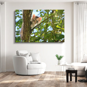 Cat Canvas Wall Art | MusaArtGallery™