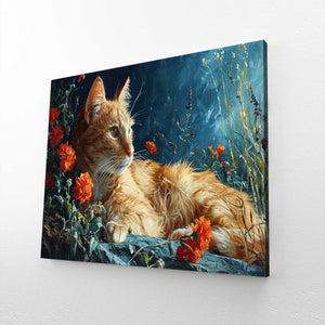 Cat Garden Wall Art | MusaArtGallery™