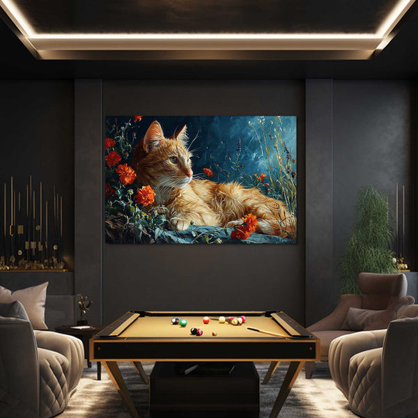 Cat Garden Wall Art | MusaArtGallery™