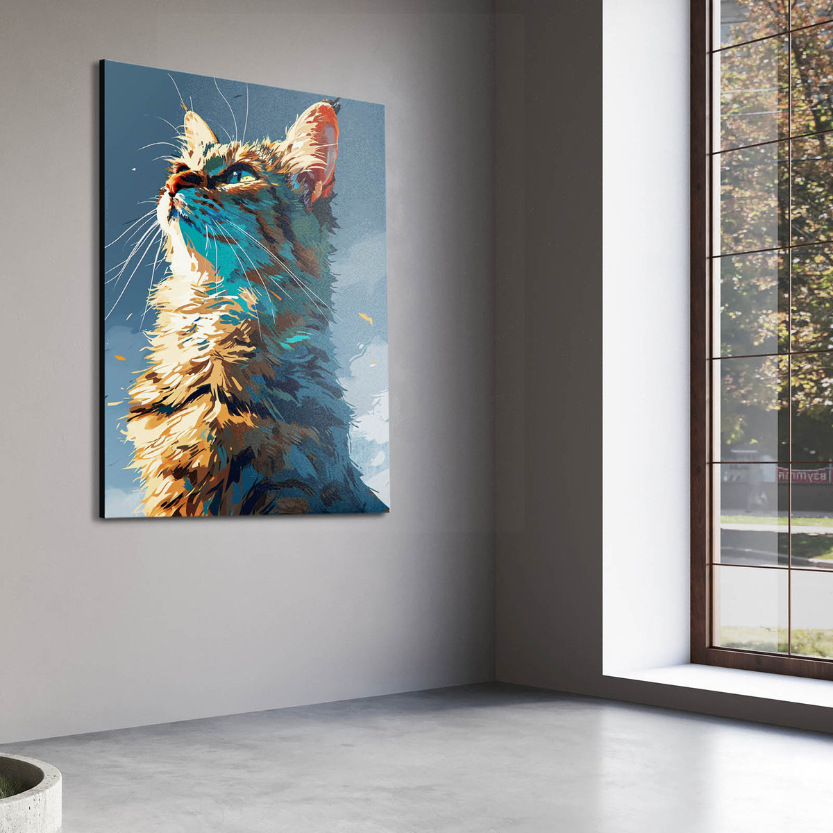 Cat Wall Art 3D | MusaArtGallery™