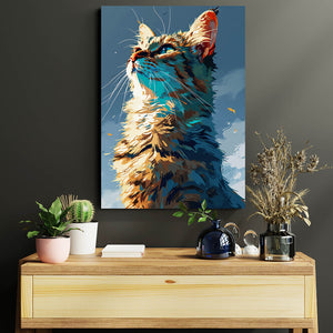 Cat Wall Art 3D | MusaArtGallery™