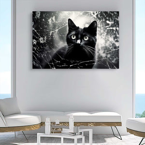 Cat Wall Art Black | MusaArtGallery™