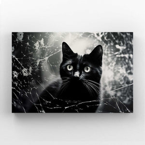 Cat Wall Art Black | MusaArtGallery™