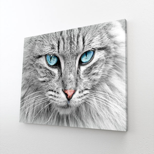 Cat Wall Art Canvas | MusaArtGallery™