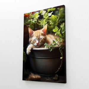 Cat Wall Art for Bathroom | MusaArtGallery™