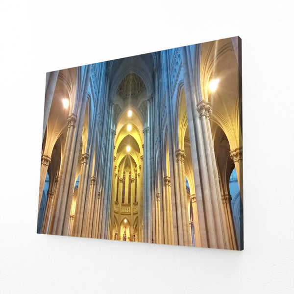 Cathedral Light Christian Wall Art | MusaArtGallery™