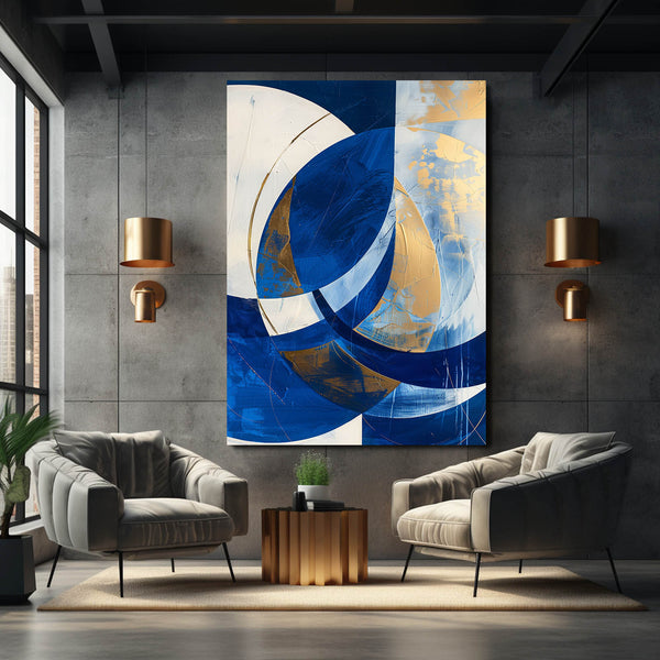 Celestial Circles Abstract Art | MusaArtGallery™