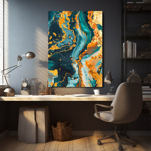 Celestial Flow Abstract Art | MusaArtGallery™