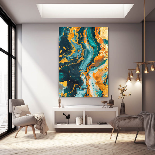 Celestial Flow Abstract Art | MusaArtGallery™