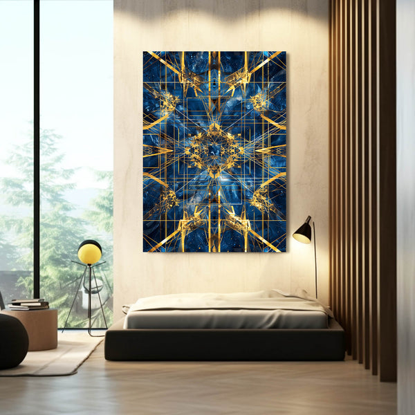 Celestial Geometry Abstract Art | MusaArtGallery™