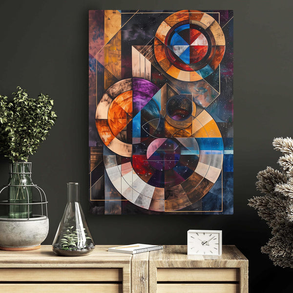 Celestial Harmony Geometric Art | MusaArtGallery™