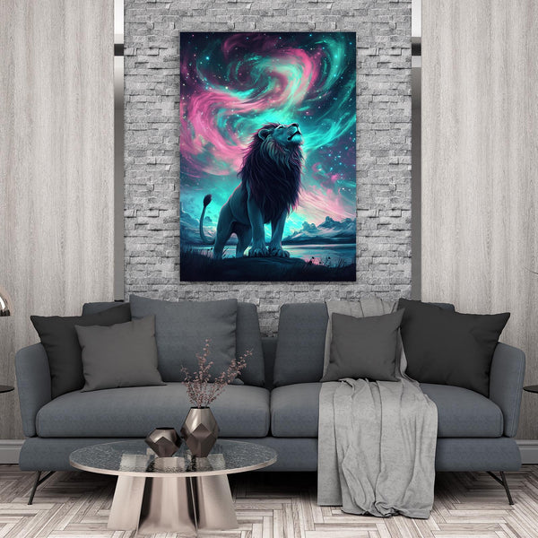 Celestial Lion Wall Art | MusaArtGallery™