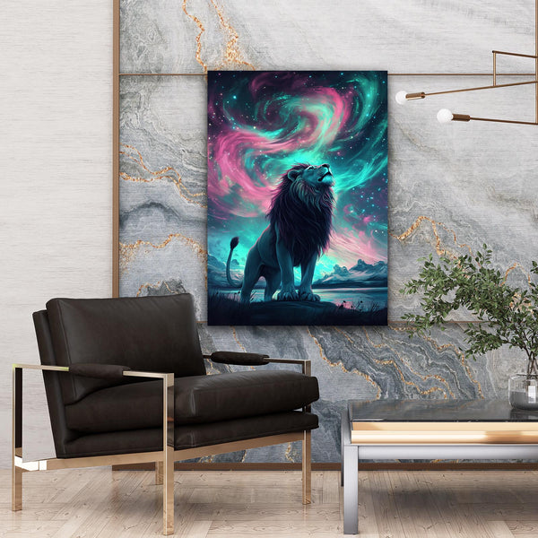 Celestial Lion Wall Art | MusaArtGallery™