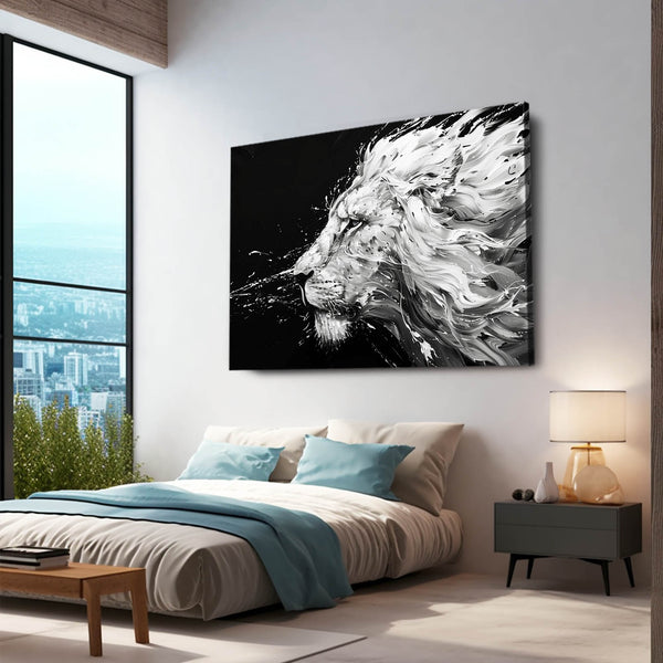 Celestial Roar Lion Wall Art | MusaArtGallery™