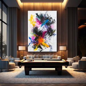 Chaos Burst Abstract Art | MusaArtGallery™