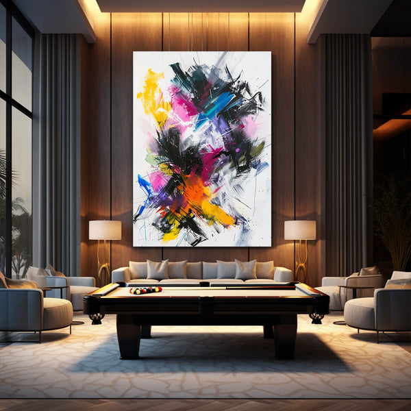 Chaos Burst Abstract Art | MusaArtGallery™