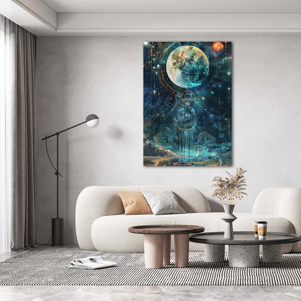 Charming Moon Art   | MusaArtGallery™