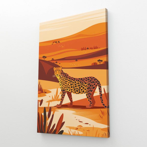 Cheetah Boho Wall Art  | MusaArtGallery™