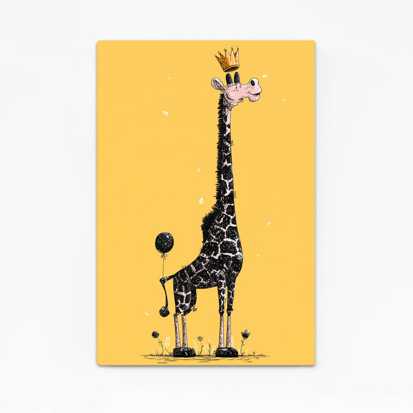 Child Giraffe Artwork
