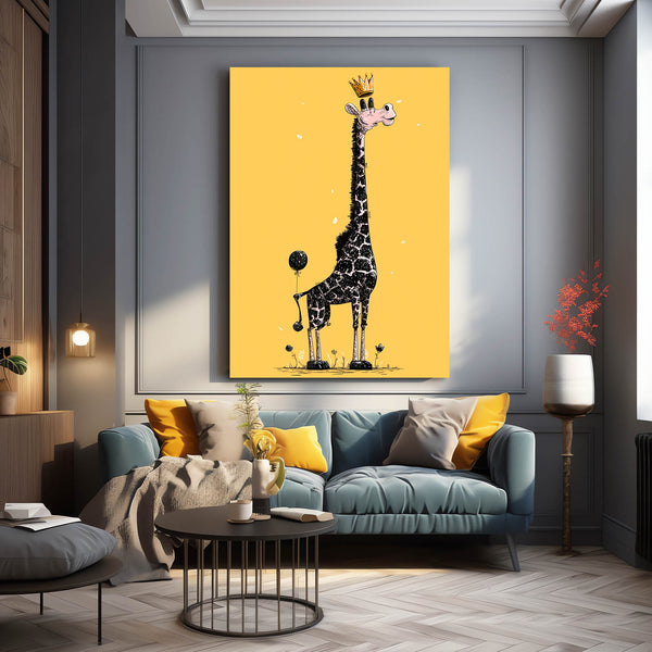 Child Giraffe Artwork