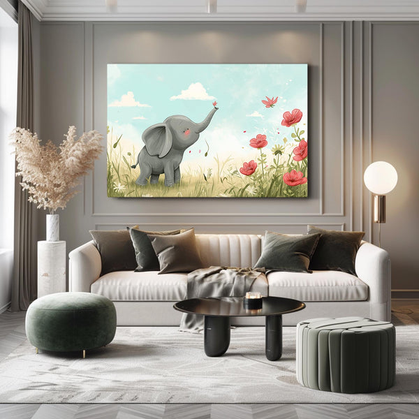 Children Elephant Wall Art | MusaArtGallery™