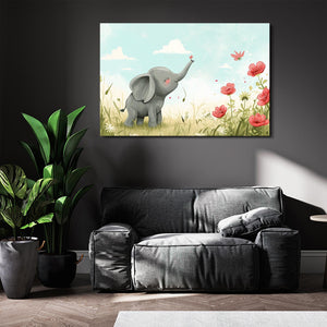 Children Elephant Wall Art | MusaArtGallery™