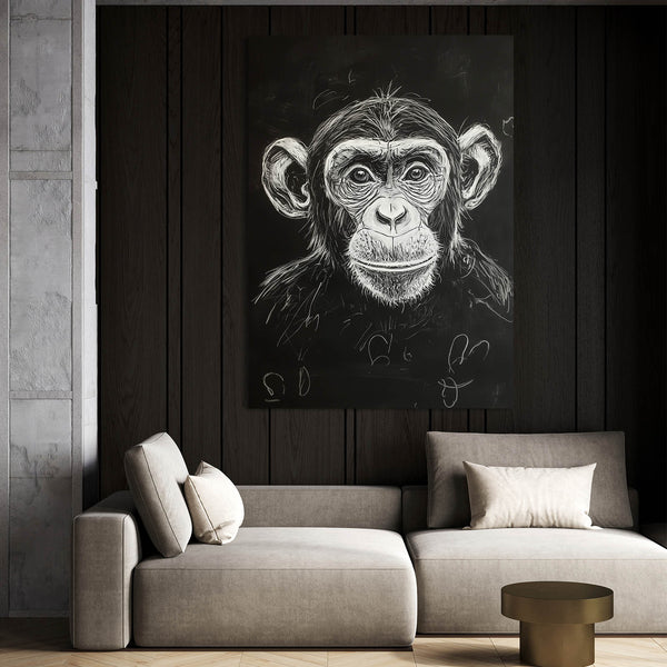 Chimp Monkey Art