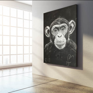 Chimp Monkey Art