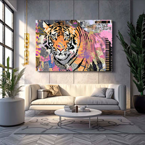 Collage tiger art  | MusaArtGallery™