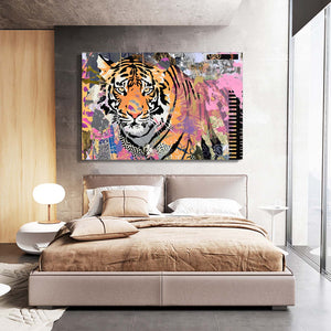 Collage tiger art  | MusaArtGallery™