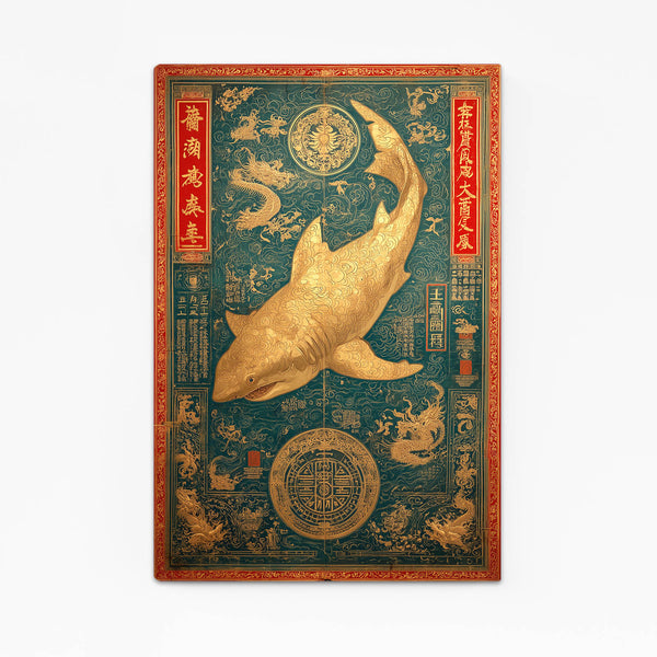 Chinese Shark Art