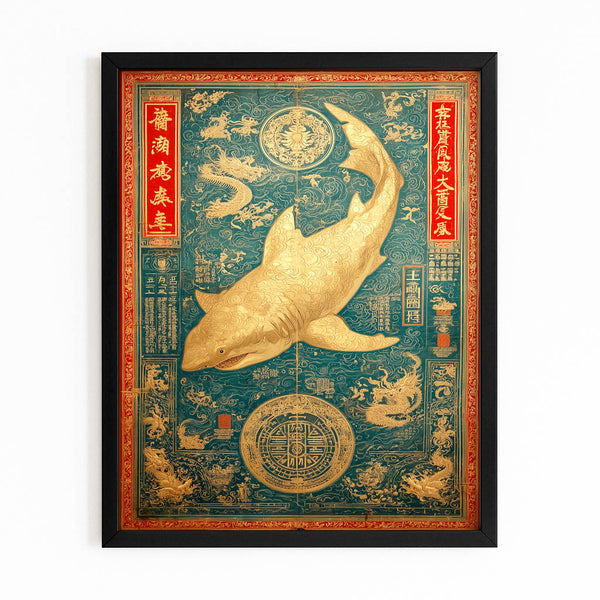 Chinese Shark Art