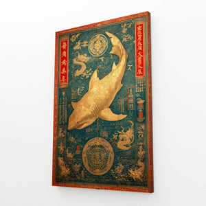 Chinese Shark Art