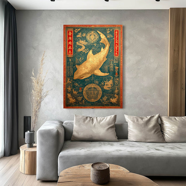 Chinese Shark Art
