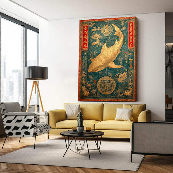 Chinese Shark Art
