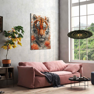 Orange Tiger Wall Art | MusaArtGallery™