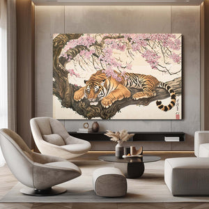 Vintage Chinese Tiger Art | MusaArtGallery™
