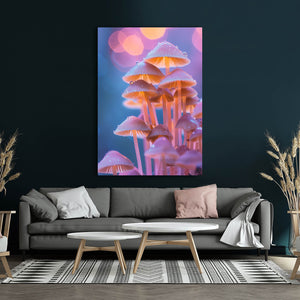Christmas Mushroom Art | MusaArtGallery™