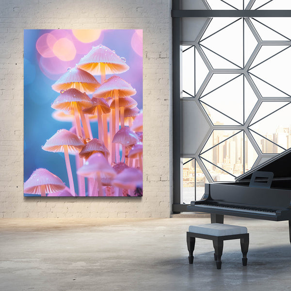 Christmas Mushroom Art | MusaArtGallery™