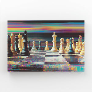 Cinematic Chess Board Art