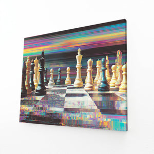 Cinematic Chess Board Art