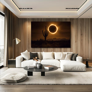 Circle Cactus Art