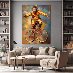 Circle Monkey Art