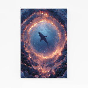 Circle Shark Art
