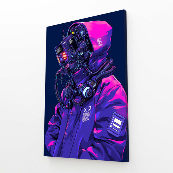 Circuit Ghost Cyberpunk Art | MusaArtGallery™