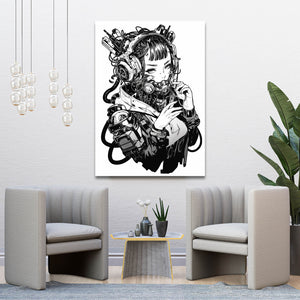 Circuit Siren Cyberpunk Art | MusaArtGallery™