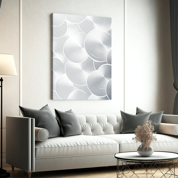 Circular Abstract Canvas Art