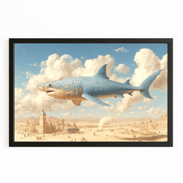 City Shark Art